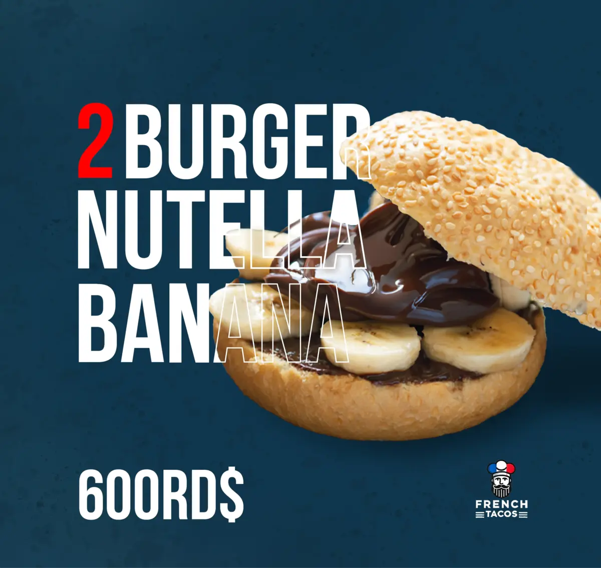 Burger Nutella Banana