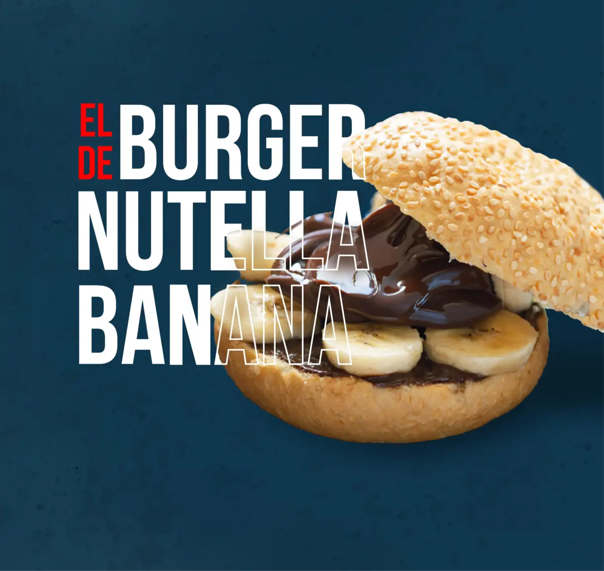 Burger Nutella Banana